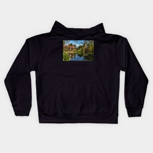 A Backwater At Goring on Thames Kids Hoodie